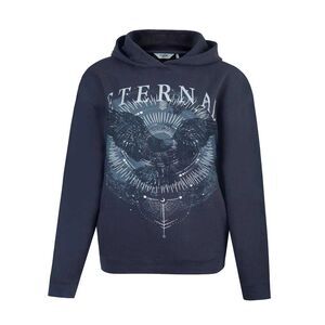 Firetrap Womens/Ladies Eagle Hoodie / Charcoal